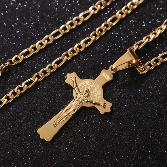 18Karats gold stainless steel Necklace